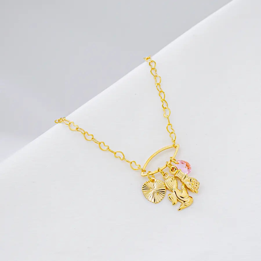 Colar Amor que Protege – Um laço de carinho em forma de joia